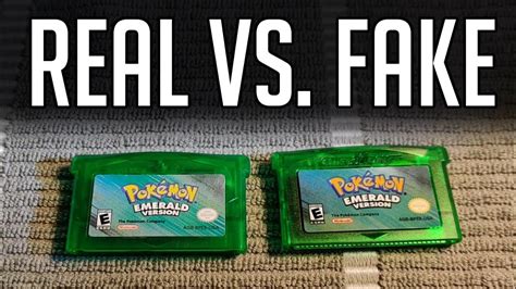 Real vs Fake Pokemon Emerald Example Quick Easy .